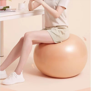 Ballon de <span class=keywords><strong>yoga</strong></span>, ballon élastique, ballon suisse <span class=keywords><strong>avec</strong></span> une capacité de charge allant jusqu'à 200 livres, adapté aux bureaux, aux maisons et aux salles de sport - Product Image 3