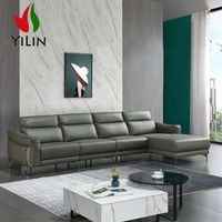 Yilin Grand Canapé Inclinable Usine Prix Offre Spéciale En Cuir Ensemble de canapé 7 places