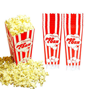 Contenedor de palomitas de maíz desechable, ecológico, biodegradable, con impresión personalizada, para fiestas, caja para hamburguesas, caja para palomitas de maíz y papas fritas - Product Image 6