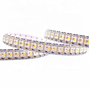 Luz LED de tira inteligente SK6812 para decoração Rgbw LED à prova d'água SK6812 Luz de tira LED personalizada