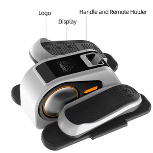 Máquina de ejercicio de uso multifuncional TUDEEN, máquina elíptica para debajo del escritorio <span class=keywords><strong>con</strong></span> mango y soporte remoto - Product Image 2