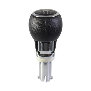 Poignée de levier de vitesses de voiture Chevrolet en cuir noir, 5 ou 6 vitesses, transmission manuelle, design ergonomique - Product Image 4