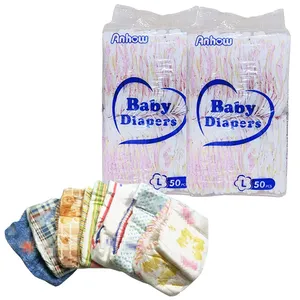 도매 낮은 가격 B 학년 아기 기저귀 미얀마, 매직 테이프 프리미엄 두 번째 품질 거부 아기 기저귀 말레이시아 베트남