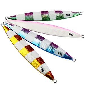 Señuelo de Pesca Jigging de 200g, Metalizado, para Pesca Lenta en Alta Mar, Pesca en Barco, Agua Salada, Placa de Hierro, Cebo Artificial - Product Image 5