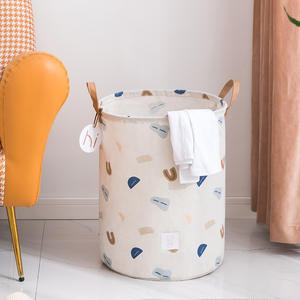 GREENSIDE Extra grande plegable tela <span class=keywords><strong>ropa</strong></span> <span class=keywords><strong>sucia</strong></span> cesta al por mayor plegable lavandería almacenamiento hogar niños juguete barril - Product Image 3