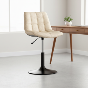 เก้าอี้แต่งหน้าทรงสูงระดับพรีเมียม ปรับระดับค<span class=keywords><strong>ว</strong></span>ามสูงได้ หมุนได้ 360 องศา หุ้มกำมะหยี่สีชมพู สำหรับ<span class=keywords><strong>ห้อง</strong></span>นั่งเล่น เก้าอี้บาร์ทรงสูง - Product Image 1