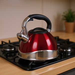 Hervidor de agua Kela Wasserkessel Varot de 3 L de acero inoxidable con silbato para uso en estufa - Product Image 3