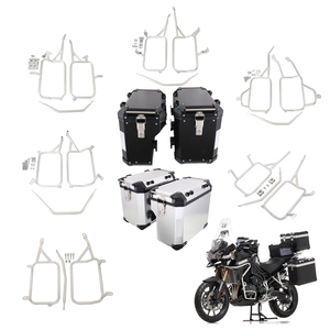 Sacoche universelle en alliage d'aluminium 32L 36L 38L 43L pour <span class=keywords><strong>BMW</strong></span> <span class=keywords><strong>1200</strong></span> <span class=keywords><strong>GS</strong></span> CRF 1100 Triumph Tiger <span class=keywords><strong>1200</strong></span> Boîte latérale de moto - Product Image 1