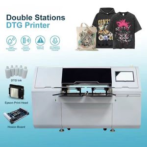 Impresora multifuncional de camisetas DTG con autolimpieza, configuración de doble estación para textiles - Product Image 2