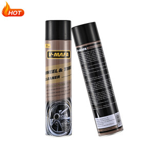 Limpiador de llanta de rueda de neumático, <span class=keywords><strong>Aerosol</strong></span> de limpieza rápida profesional espumoso <span class=keywords><strong>para</strong></span> automóvil, pulido brillante de aluminio <span class=keywords><strong>cromado</strong></span> - Product Image 1