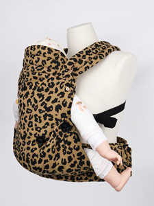 Marsupio Ergonomico per Neonati in Cotone con Stampa Leopardata, Porta Bebè Frontale e Posteriore, Fornitore di Fabbrica - Product Image 6