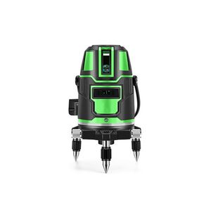 Nivel Láser Profesional <span class=keywords><strong>360</strong></span>° Autonivelante de 5 Líneas Verdes para Uso Industrial y de Bricolaje en Construcción - Product Image 1