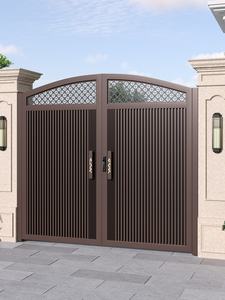 Puerta <span class=keywords><strong>de</strong></span> Patio <span class=keywords><strong>de</strong></span> Acero Inoxidable, Puerta <span class=keywords><strong>de</strong></span> Jardín Moderna <span class=keywords><strong>y</strong></span> Sencilla, Puerta <span class=keywords><strong>de</strong></span> Villa con Acabado <span class=keywords><strong>de</strong></span> Alta Calidad, Apertura Lateral, Puerta para Casa Rural Autoconstruida - Product Image 2