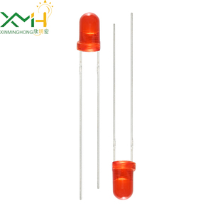 Vòng 3mm Đỏ khuếch tán ống kính cao CRI 95 Bảo hành 3 năm góc nhỏ thông qua lỗ dẫn đèn - Product Image 3
