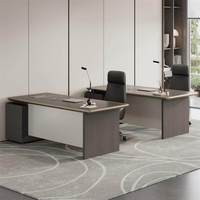 Bureau de direction moderne et minimaliste, directement de l'usine, table et chaise de bureau pour superviseur, directeur, patron