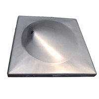 Réservoir IBC standard en acier inoxydable Wanlong 1000L pour utilisation chimique approuvée 31A/Y, respectueux de l'environnement