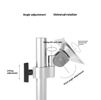 Bras de moniteur rotatif à 360 degrés support de moniteur en alliage d'aluminium support d'écran d'ordinateur rotatif