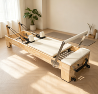 Ensemble de 5 pièces haut de gamme en bois d'érable durable pour Pilates, comprenant Cadillac, Ladder Bucket et Wunda Chair, pour usage en salle de sport, à domicile ou en studio