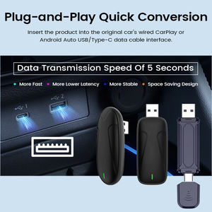 Make Logo Dual Channel Ai Box Music Gps Usb Carplay Adapter Wireless Android Auto Video Carplay Ai Box pour Apple <span class=keywords><strong>Youtube</strong></span> - Product Image 3