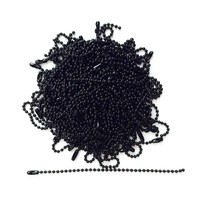 Connecteur de chaîne boule plaqué or 14K, fermoir de fermeture de chaîne boule, accessoires de fabrication de bijoux boule