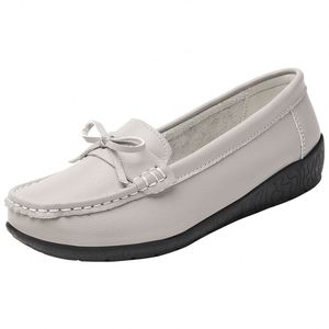 Zapatos de Moda 2026, Nuevos Zapatos de Enfermera para Mujer, Mocasines Planos Casuales con Cierre Deslizante, Zapatos de Dama - Product Image 1