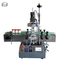 Machine de capsulage de détergent automatique de table de bouteille 1L-5L Capsuleuse à vis de type bureau pour bouteille d'eau minérale
