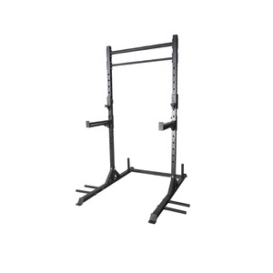 Commercial Power <strong>Half</strong> <strong>Rack</strong> Multi Gym Equipment Fitness Squat <strong>Rack</strong> - Product Image 2