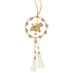 Car Pendant Artificial <b>Crystal</b> Tassel Luxury Rearview <b>Mirror</b> Ornament For Car Interior Decoration - Product Image 5