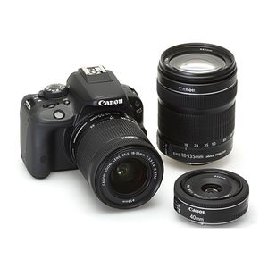 Appareil photo <span class=keywords><strong>reflex</strong></span> numérique d'occasion EOS 100D avec écran tactile HD, léger, idéal <span class=keywords><strong>pour</strong></span> les débutants, les étudiants et les voyages - Product Image 4