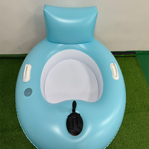 Tubo inflable para Río, barco flotante, río corriendo, tubo eléctrico para adultos, respaldo flotante adecuado para fiestas, playas de agua de verano - Product Image 5