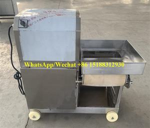 เครื่องปอกเปลือกกุ้งสแตนเลส,เครื่องแยกเนื้อปูกุ้งเครื่องกรอง Surimi - Product Image 5