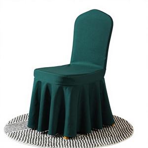 Funda Elástica Universal para Silla, Cubierta de Licra/Poliéster, Ecológica, Moderna para Hoteles, Restaurantes, Bodas, Comedor, Taburete - Product Image 5