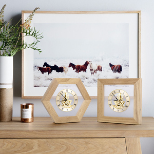 Hàng Mới Về 2022 Amazon Bán Chạy Nhất Khung Ảnh Bằng Gỗ Cổ Điển Đèn Đồng Hồ Có Thể Điều Chỉnh Nhiệt Độ Màu Để Trang Trí Nhà Cửa - Product Image 5