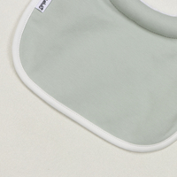Bavoirs pour nouveau-nés en coton de bambou, forme carrée unie, antibactériens, écologiques, à couche unique, pour bébés garçons et filles, lingettes d'alimentation et d'épaules