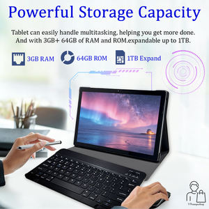 YPORANGE Nueva Tendencia, <span class=keywords><strong>Tablet</strong></span> 2 en 1 de 10.1 Pulgadas con WiFi 5G, Octa Core MTK, Android 12, Pantalla IPS de 1280*800, 3 GB de RAM, 64 GB de ROM, GSM, Teclado Empresarial, <span class=keywords><strong>PC</strong></span> - Product Image 5