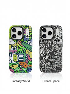 เคสแม่เหล็กแบบ Snap-On รุ่น Benks x Tukier Matte ออกแบบมาสำหรับ iPhone 17 Series ป้องกันการกระแทก ลายการ์ตูนกราฟฟิตี - Product Image 5