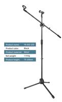 Support de microphone de sol pliable et réglable, pièces de haute qualité, bras flexible, support de micro professionnel