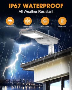 Wholesale Garden Road Lighting Outdoor Solar Lamp Waterproof Ip65 ABS 100w 150w Led <b>Street</b> <b>Light</b> - Product Image 3