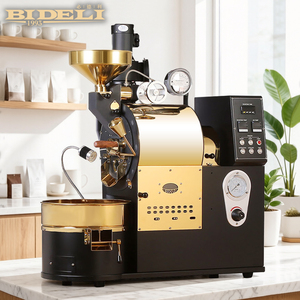 เครื่องคั่วกาแฟแบบตั้งโต๊ะ Bideli ขนาด 1 กก. 2 กก. 3 กก. ใช้แก๊สหรือไฟฟ้า สำหรับร้านกาแฟ - Product Image 1