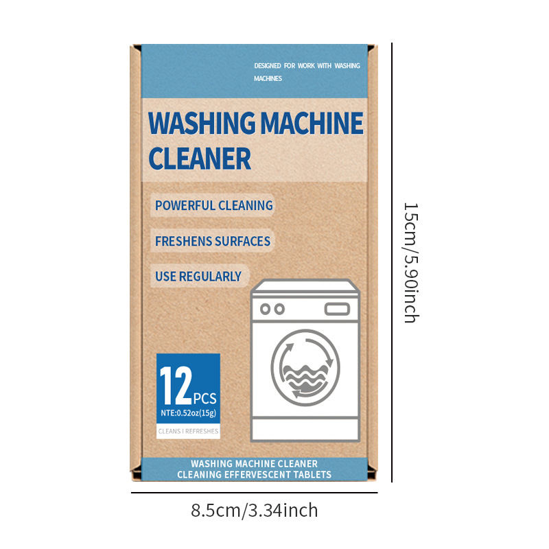 Machine à laver kaki 12 pièces