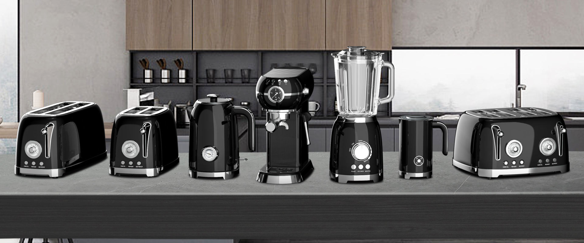 Kitchen Appliances Russell Hobbs Microwave Kettle Toaster Set