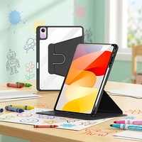 Coque antichoc en acrylique très vendue pour Redmi Pad SE 11 pouces avec support pour stylet et housse rotative à 360 degrés