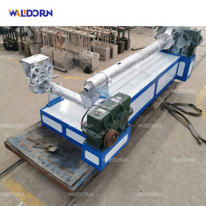 Ligne d'extrusion de flocons de plastique Walldorn pour la production de granulés de haute qualité, granulateur de granulés sous-marin à double filtration. - Product Image 4