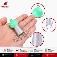 Échantillon Gratuit 52G Leurre Artificiel Dur en Plastique pour Pêche au Calamar en Eau Salée, Jig de Surface pour Rivière et Lac, 6 Couleurs, Boîte de Gros