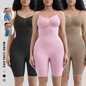 Body Deportivo de Alta Calidad para Mujer, Transpirable, de Spandex/Nylon, sin Tirantes, Cuello en V, Antiarrugas, de Cuerpo Entero, con Aberturas para Mayor Comodidad - Product Image 2