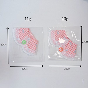 Corea del Sur Venta caliente Ins Style Cat Bow Lace <span class=keywords><strong>Collar</strong></span> <span class=keywords><strong>Dog</strong></span> Cute Princess Plaid Bufanda Accesorios para mascotas al por mayor - Product Image 4