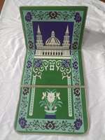 Tapis de prière rembourré en coton et polyester de style turc Tapis de prière pour mosquée musulmane