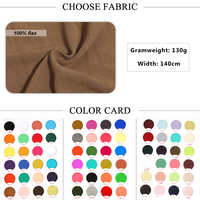 Robes pour tout-petits personnalisées en gros Robes pour enfants en coton et lin à manches courtes Robe de princesse pour fête pour enfants Filles