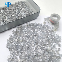 Diamant brut synthétique (cultivé en laboratoire) HPHT de haute qualité, couleur E, taille brillante, 3-5 carats, pour applications de joaillerie