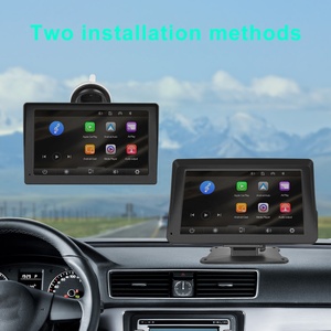 (Chúng tôi/EU kho) podofo xách tay không dây Carplay & Android Auto Car đài phát thanh autoestereo 7 <span class=keywords><strong>inch</strong></span> màn hình cảm ứng GPS BT FM thông minh Pnd - Product Image 5